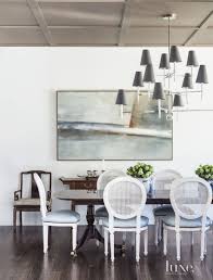 Nordic living room ceramic flower vase decoration desk artwork. Transitional White Dining Room Artwork Luxe Interiors Design