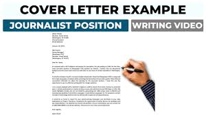 Check spelling or type a new query. Cover Letter Example For Journalist Position 2021 Journalism Job Application Youtube