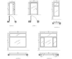 Door And Window Plan Detail Dwg File How To Plan Windows Doors