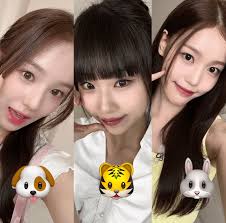 Sarang, jungeun & saebi seemingly confirmed their representative emojis