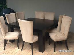 Shipping and local meetup options available. Dining Room Table With 8 Brown Suede Dining Room Chairs Home Garden Stuff For Sale In Johannesburg Gauteng Africada Com Mobile 7184
