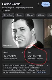 Can someone help me clear this up? Is Por Una Cabeza in the public domain?  The creator died in 1935, but for some reason WMG keeps attempting  copyright strikes against me for