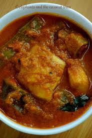 In mauritius, the salted fish can be found in various dishes. Fish Curry With Brinjal And Drumstick Fish Curry Without Coconut Elephants And The Coconut Trees