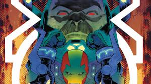 Trigon initially uses only two eyes beams and it's evenly matched, then planet looters: This Just Happened Ping Darkseid Is Dead But The Darkseid War Rages On In Justice League 45 Dc