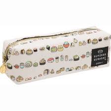 San X Sumikko Gurashi Pen Pouch Sushi Series Pen Pouch Zip Pouch Pouch