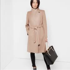 Ted baker~camel wool blend wrap coat~size3 uk12~bnwt ma. Ted Baker London Jackets Coats Ted Baker Camel Nevia Long Wrap Coat Meghan Markle Poshmark