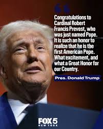 President Donald Trump offered his congratulations