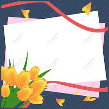 Savesave kad ucapan request for later. Hand Drawn Flowers Decorative Greeting Card Border Png Image Psd File Free Download Lovepik 401546357