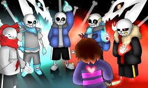 He first appears in the forest after the protagonist exits the ruins. Undertale Sans Au Au Tapete 1024x614 Wallpapertip