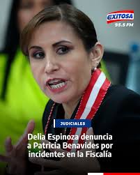 🔴🔵La fiscal de la Nación denunció penalmente a Patricia Benavides por los  incidentes suscitados tras su retorno al Ministerio Público. Delia Espinoza  la acusa, junto a otras personas, por los presuntos delitos