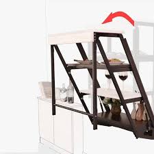 Wall Mounted Convertible Shelf Table Bell Vee In 2020 Wall Mounted Table Shelves Small Tables