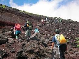 Climbing Mt Fuji Japanese Guest Houses