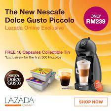 Inspired by the infinity shape, the nescafé® dolce gusto® infinissima® black manual pod coffee machine by krups® is slim and uniquely designed, with a 1.2l water tank to create infinite coffee possibilities. Nescafe Best Coffee Machine Ever Sifushopping Malaysia