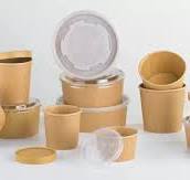 OEM/ODM Waterproof Oil Resistant Disposable Kraft Paper Bowl