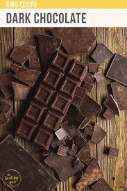 Make Your Own Delicious Sugar Free Dark Chocolate At Home Easy To Make And Only Conta Sugar Free Dark Chocolate Dark Chocolate Recipes Homemade Dark Chocolate