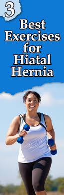 A hernia usually develops between your chest and hips. 3 Best Exercises For Hiatal Hernia