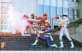 pin em super sentai official mook 20th century