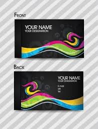 Business card template (envato elements). Colorful Business Card Template Free Vector Download 61 404 Free Vector For Commercial Use Format Ai Eps Cdr Svg Vector Illustration Graphic Art Design