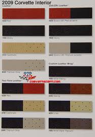 zr1 interior color chart please post if you have it