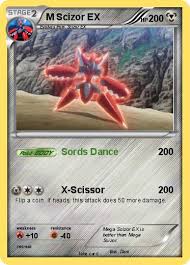 The deck engine is pretty standard: Pokemon M Scizor Ex 10