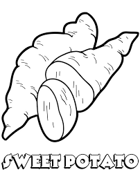 Download printable potatoes coloring pages to print for free. Sweet Potato Easy Printables For Children