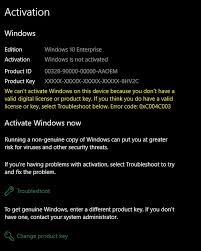 You can use cmd to activate windows 10 enterprise. Windows 10 Enterprise Generic Product Key Used How To I Go Back To Home