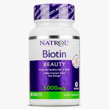 Does biotin work for hair growth? Natrol Biotin 1000mcg Tru Fit