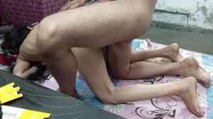 Horny uncle fucks hot Gen Z neighbour girls tight ass after oiling