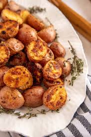 This can be done right in the baking dish. Roasted Baby Potatoes With Honey Mustard Kylee Cooks