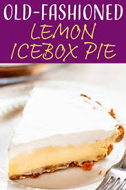Lemon Icebox Pie Recipe Simplyrecipes Com Recipe In 2020 Icebox Pie Lemon Icebox Pie Lemon Pie Recipe