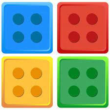 Ilustracion De Juguete De Color Azul Rojo Amarillo Verde Vector Premium Amarillo Unas Azules Color Azul