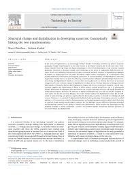 And it will output my great section with number 24, as \section further increases the counter. Pdf Structural Change And Digitalization In Developing Countries Conceptually Linking The Two Transformations