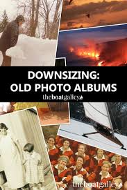 Downsizing Old Photo Albums The Boat Galley Digital Photo Album Photo Album Storage Photo Album