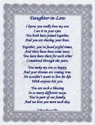 Birthday Verses For Daughter In Law My Daughter In Law Poem Daughter In Law Poem I Love This Mariah Is The Best Dil I Could Have Ever Asked For 0 Niece Quotes Granddaughter Quotes Law Quotes