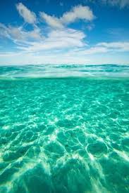 Half Water Half Land Clouds Over The Pacific Ocean Bora Bora French Polynesia Photographic Print Art Com Underwater Photography Ocean Ocean Photography Underwater Photography Pool