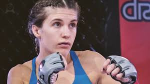 Olivia Hendrickson @oli_marie__ *with accuracy* seals the deal with a TKO  at 2:48 of Round 3! 💥🥊 #RUF59 #mmafighters #womenmma #mmastriking