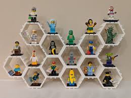 Modular Hexagonal Lego Minifigure Display By Ajsraceway Thingiverse Lego Minifigure Display Lego Minifigures Lego