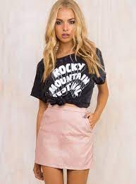 Shop Women S Bottoms Online Princess Polly Pink Leather Skirt Mini Skirts Leather Skirt Outfit