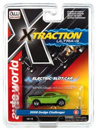 Auto World Xtraction R34 2008 Dodge Challenger Green HO Scale Slot Car,  Slot Cars - Amazon Canada