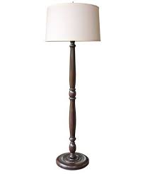 Vintage Turned Wood Floor Lamp