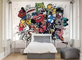 Spray Paint Wall Mural