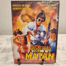 Aventuras Que Matan Rodolfo De Anda Gilberto Trujillo Spanish Dvd NEW SEALED
