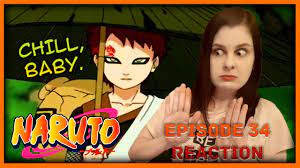 Naruto - Episode 34 REACTION - YouTube