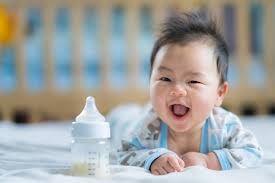 Although it is much more likely that a baby would react to a food he was given directly such as infant formula or dairy produce; Dairy Free Diet Cows Milk Protein Allergy Lactose Intolerance