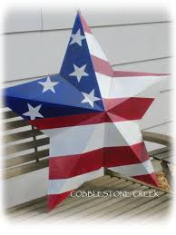 Blue lives matter flag red white black 150d polyester. 30 Metal Star Red White Blue Hand Painted By Cobblestonecreek 35 00 4th July Crafts Patriotic Decorations Americana Crafts