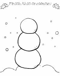 Good Morning Show Draw A Snowman Preschool Worksheets Draw A Snowman Christmas Worksheets