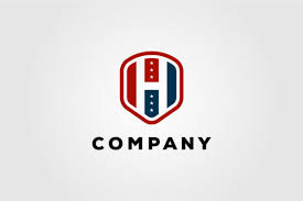 Letter H In The Shield With Usa Logo Graphic By Lawoel Creative Fabrica