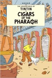 Tintin Cigars Of The Pharaoh Tintin Graphic Novel Cigars