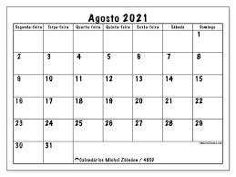 Además encuentra el horario de la salida y puesta de sol para cada día en el calendario. Calendario Aug 2021 Calendario Michel Zbinden Agosto 2021