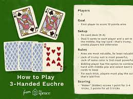 We did not find results for: Three Handed Euchre Card Game Rules And Strategies